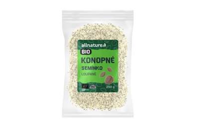 Allnature Hemp seed peeled RAW BIO 250g